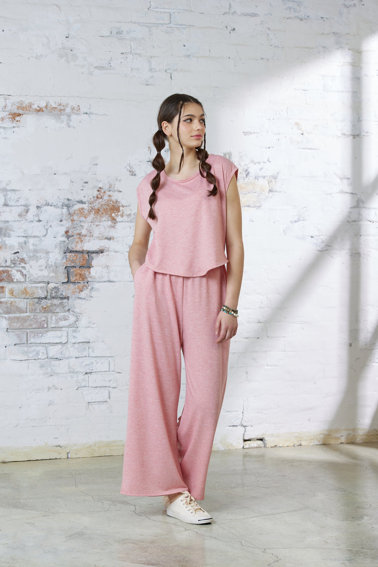 Open Front Wide Leg Jumpsuit