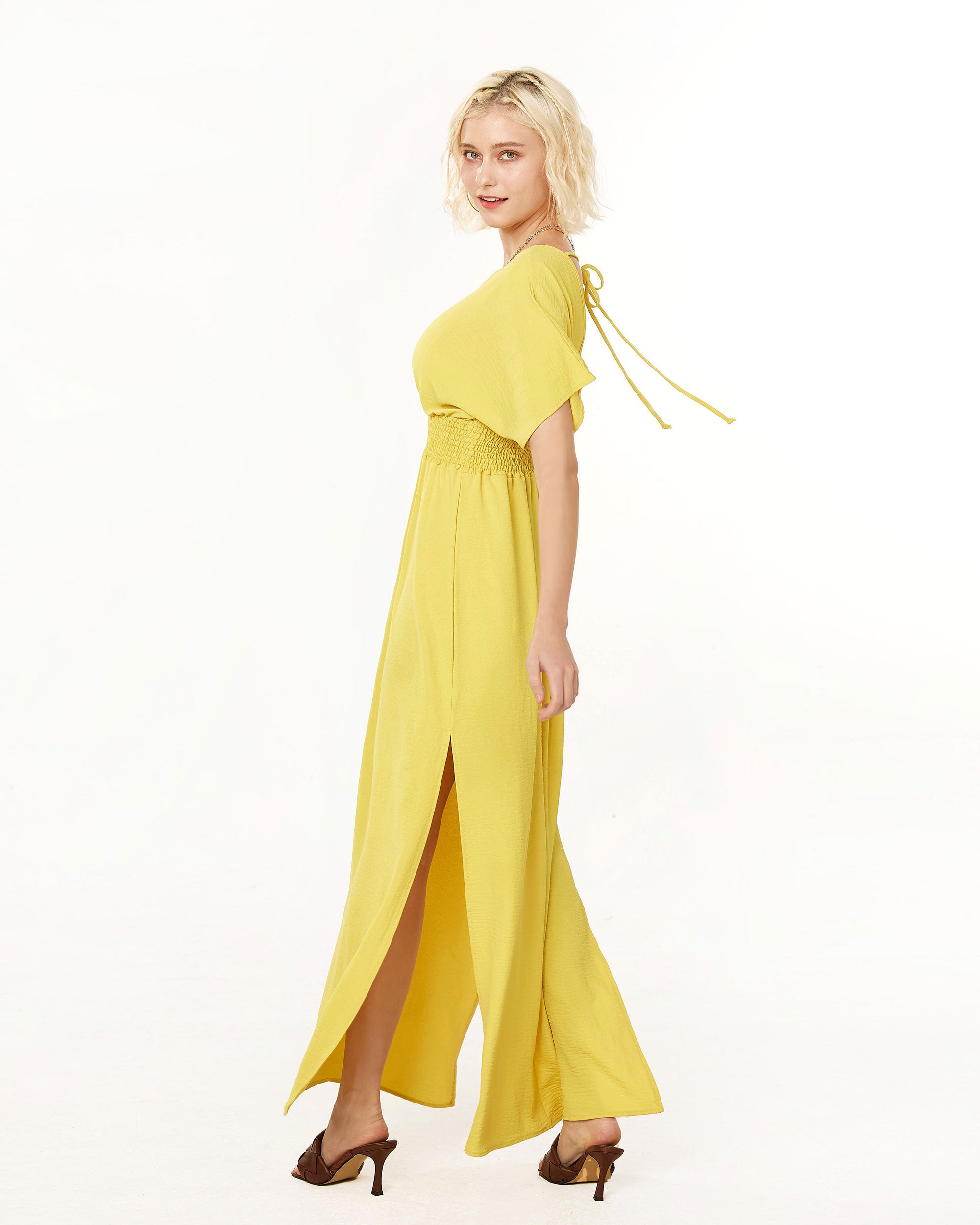 Lime Maxi Dress: Vibrant Chic