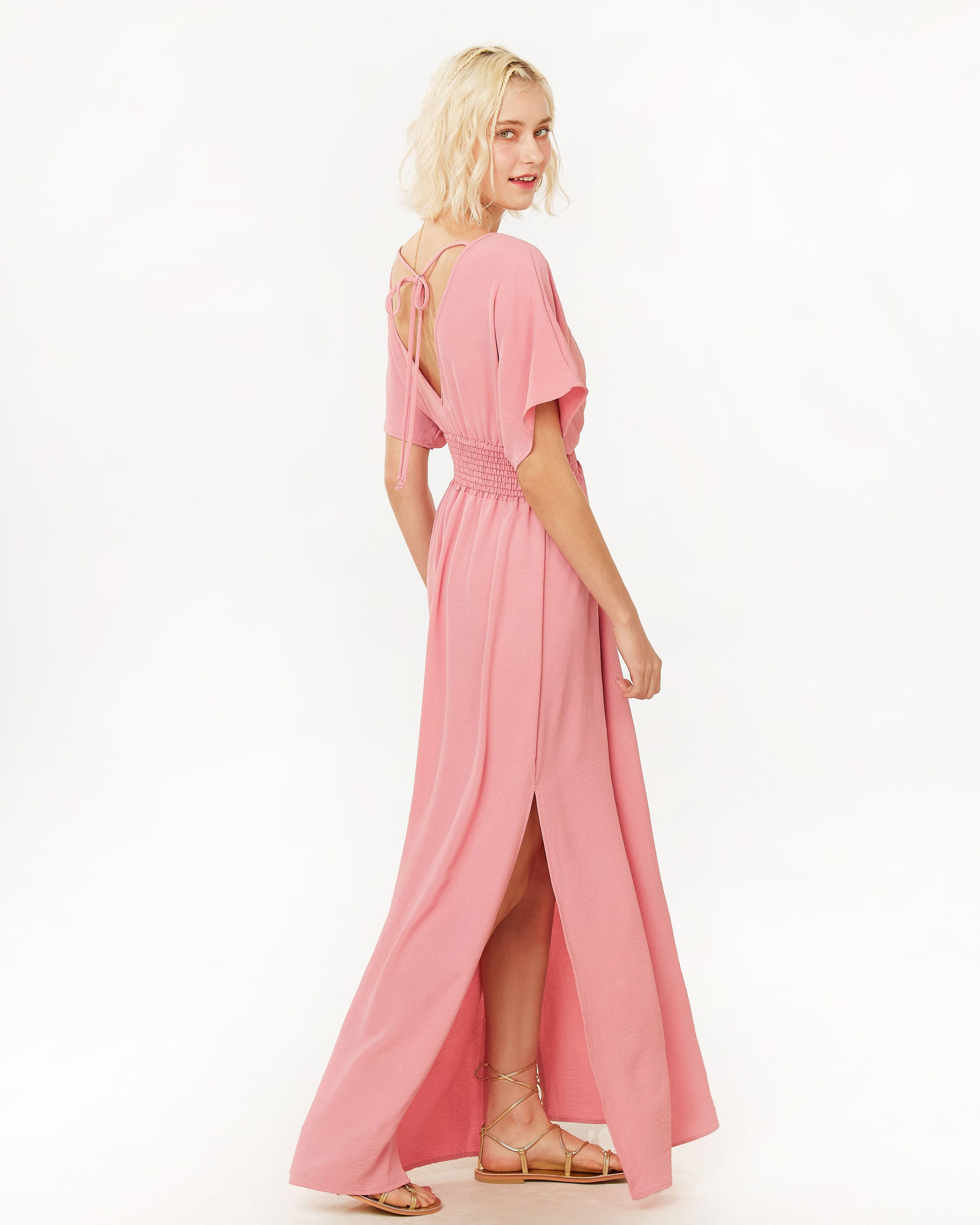 Dusty Rose Maxi Dress: Romantic Chic