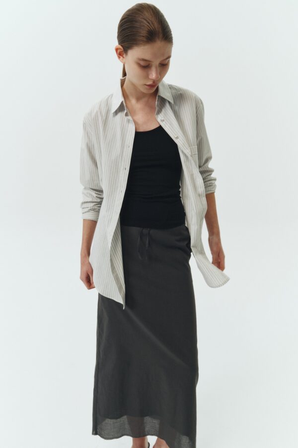 Amelia Skirt - Charcoal