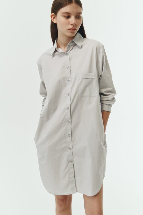 Cara Dress - Cloud Gray