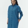 Cara Dress - Blue Green