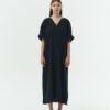Charlotte Dress - Black Navy