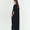 Charlotte Dress - Black Navy