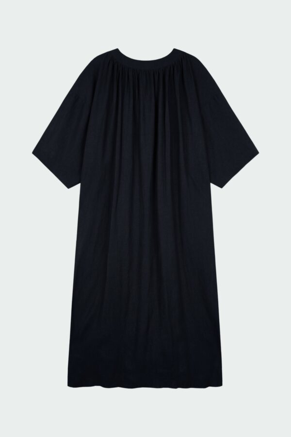 Charlotte Dress - Black Navy