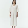 Charlotte Dress - White Stripe