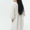 Charlotte Dress - White Stripe