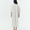Charlotte Dress - White Stripe