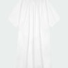 Charlotte Dress - White Stripe
