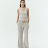 Chloe Pants - Cloud Gray