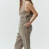 Daisy Jumpsuit - Khaki Gray