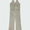 Daisy Jumpsuit - Khaki Gray