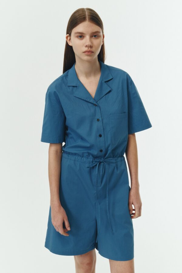 Emma Jumpsuit - Blue Green