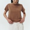 Ivy T-Shirt - Soft Brown
