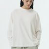 Lara Long-Sleeve T-Shirt - Washed White