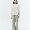 Lara Long-Sleeve T-Shirt - Washed White