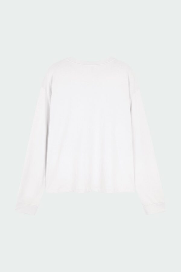 Lara Long-Sleeve T-Shirt - Washed White