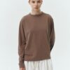 Lara Long-Sleeve T-Shirt - Brown