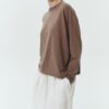 Lara Long-Sleeve T-Shirt - Brown