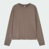 Lara Long-Sleeve T-Shirt - Brown