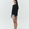 Lara Long-Sleeve T-Shirt - Black