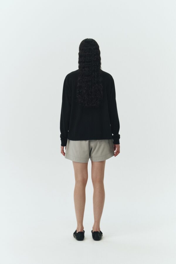 Lara Long-Sleeve T-Shirt - Black