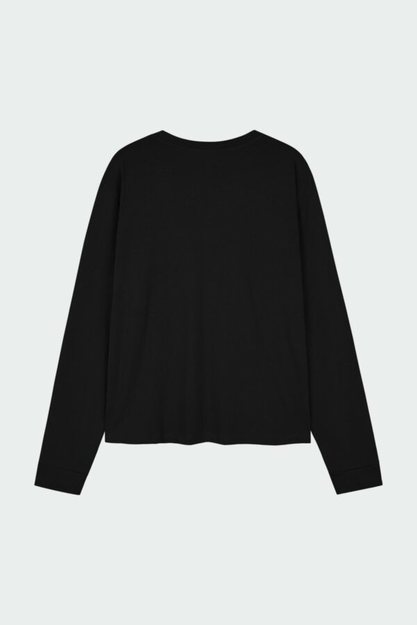 Lara Long-Sleeve T-Shirt - Black