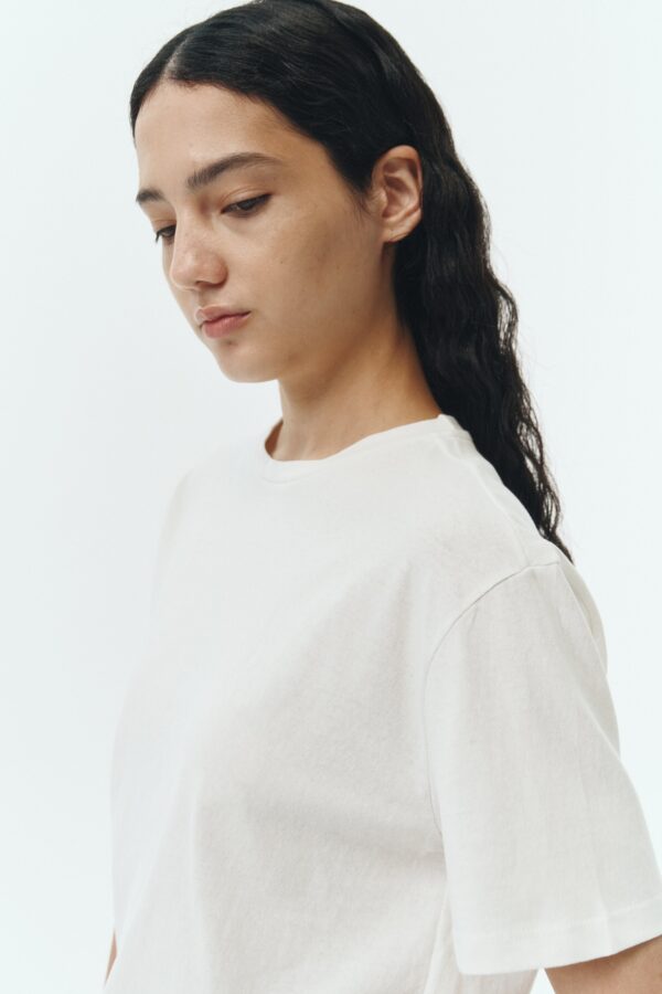 Lara T-Shirt - Washed White