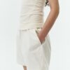 River Shorts - Washed White