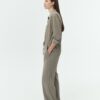 Saige Jumpsuit - Khaki Gray