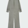 Saige Jumpsuit - Khaki Gray