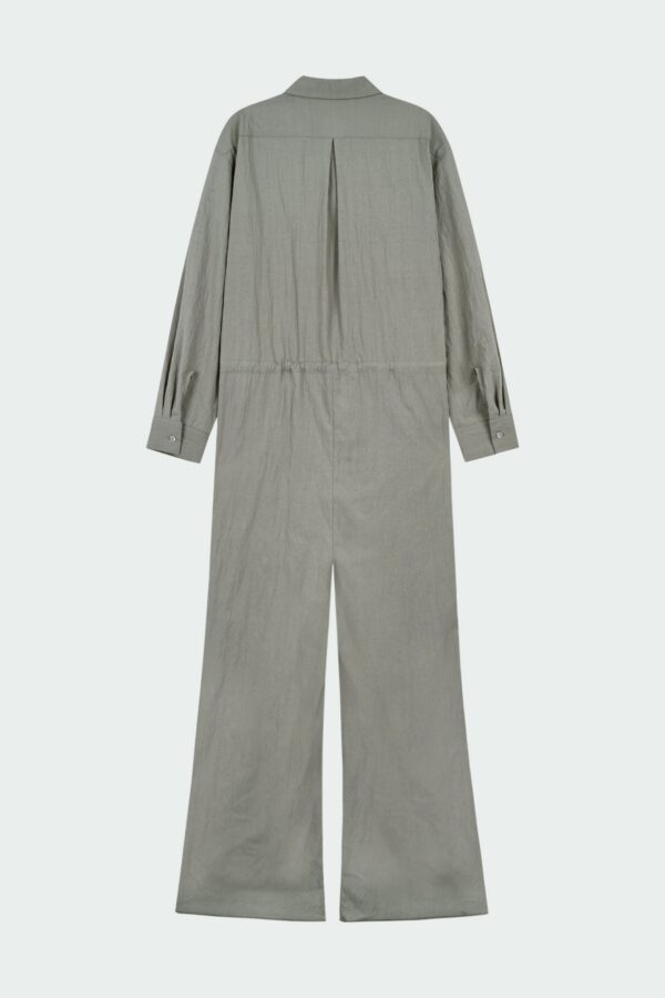 Saige Jumpsuit - Khaki Gray