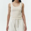 Zoe Tank Top - Cream