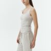 Zoe Tank Top - Cloud Gray