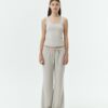 Zoe Tank Top - Cloud Gray