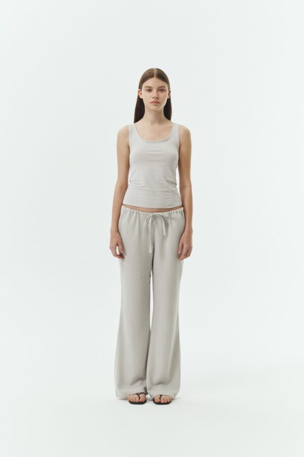 Zoe Tank Top - Cloud Gray