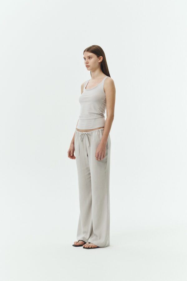 Zoe Tank Top - Cloud Gray