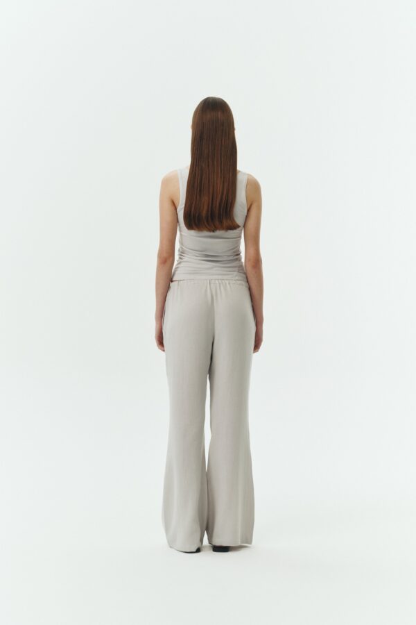 Zoe Tank Top - Cloud Gray