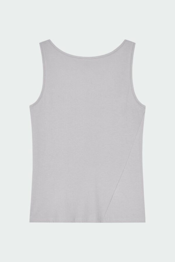 Zoe Tank Top - Cloud Gray